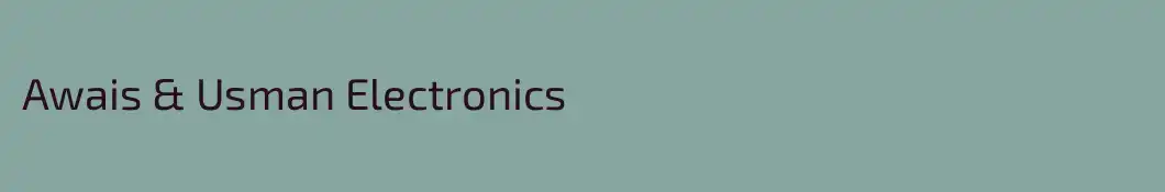 Awais & Usman Electronics